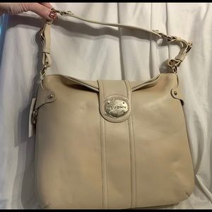 St John Leather Beige Purse NEW
